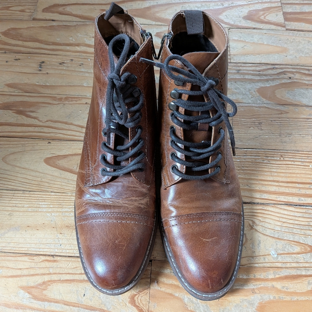 Brown Leather Boots - Picture 2 of 6